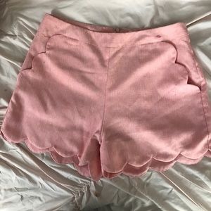 Scalloped Shorts